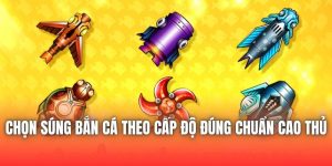 Chọn Súng Bắn Cá Theo Cấp Độ Đúng Chuẩn Cao Thủ