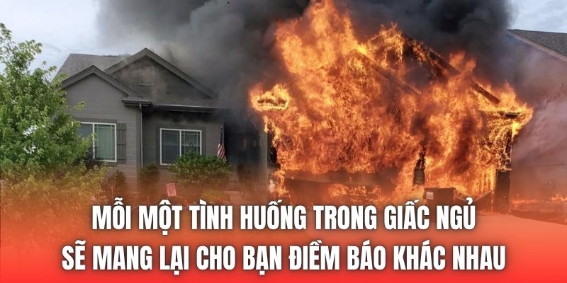 Mỗi một tình huống trong giấc ngủ sẽ mang lại cho bạn điềm báo khác nhau